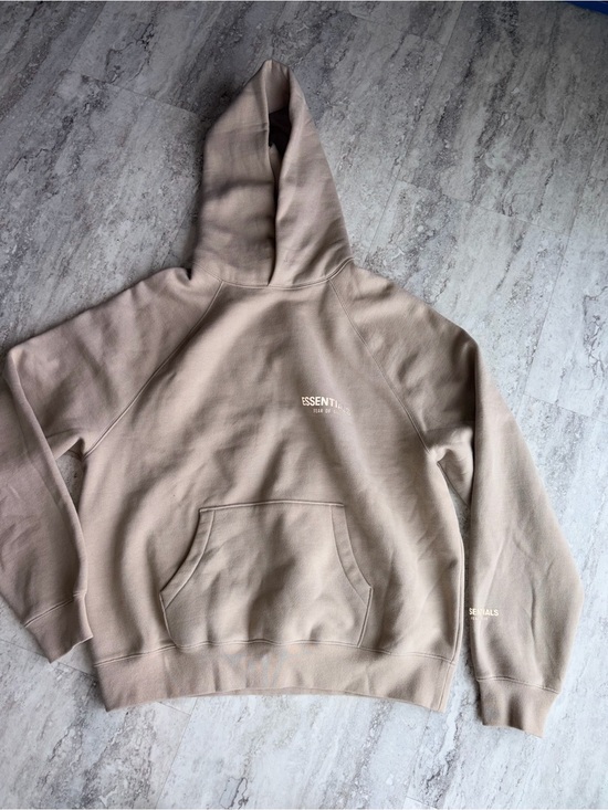 Fear of God Other - Fear of God ESSENTIALS Taupe Crewneck Hoodie